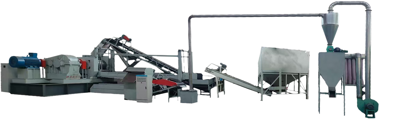 Máquina para fabricar caucho recuperado