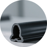 Máquina extrusora de caucho/silicona